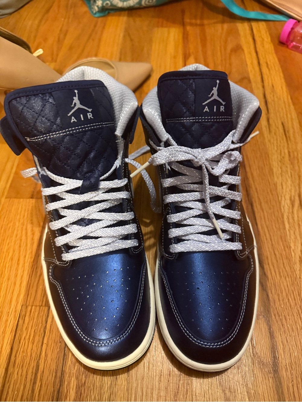 Jordan Men’s High-Top Sneakers in Navy